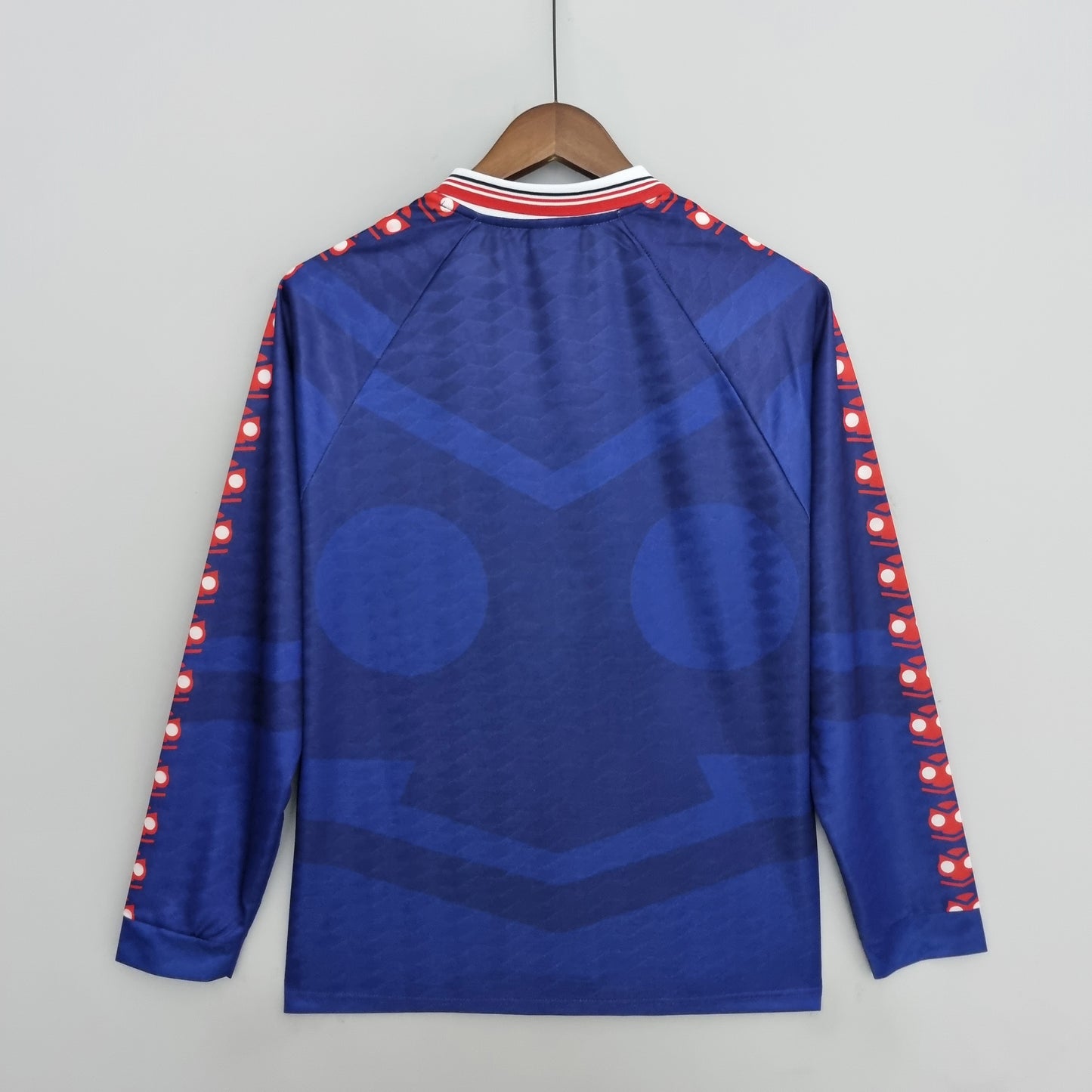 Chili - Maillot Rétro Longue Manche - Bleu , Orange