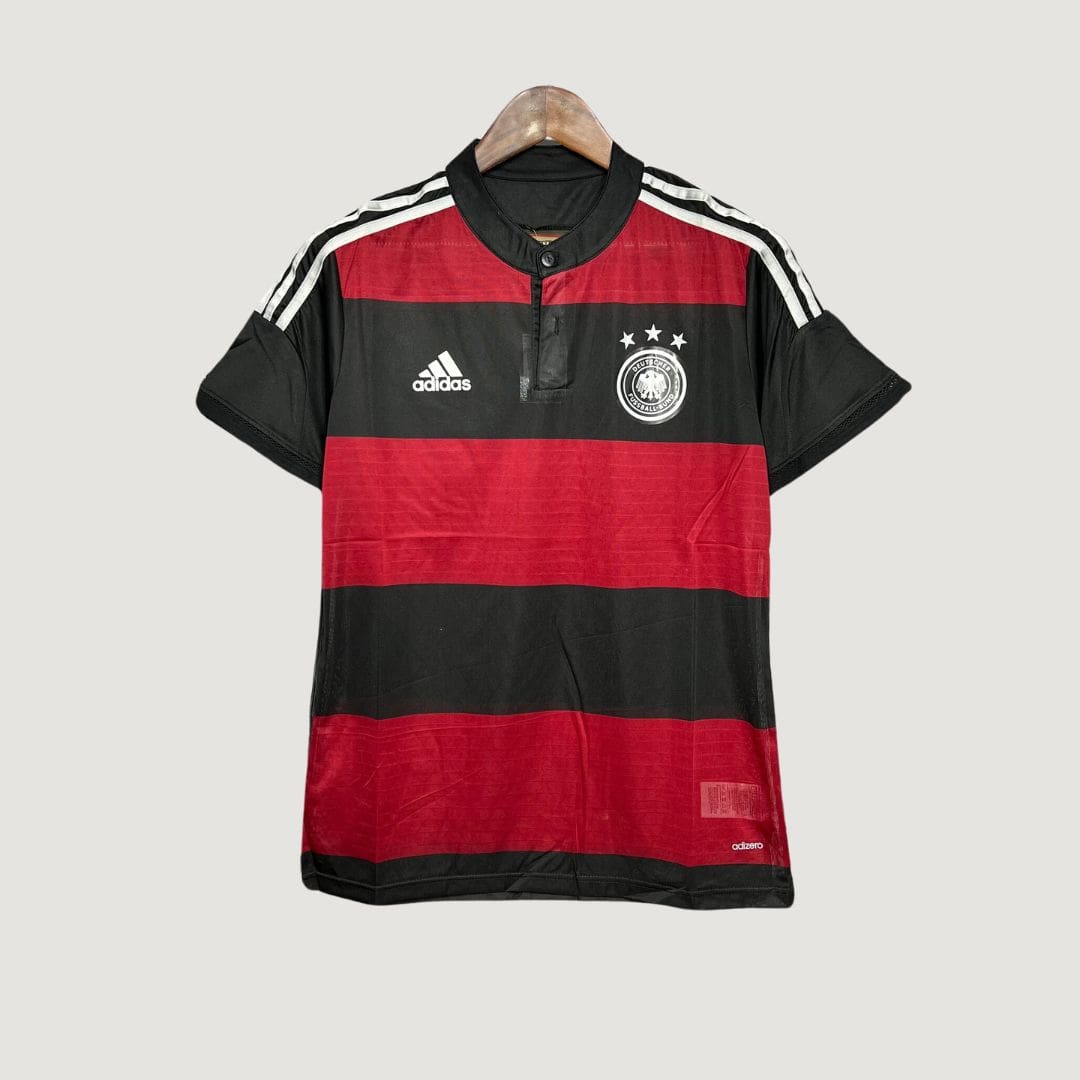 Allemagne - Maillot Rétro - Rouge , Noir