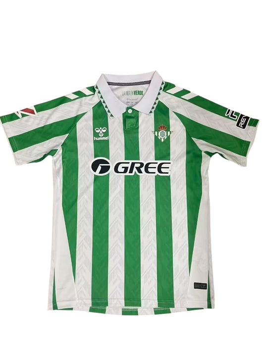 Real Betis - Maillot Domicile  2024-25 - Blanc , Vert