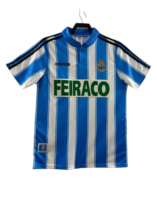 Deportivo La coruna - Maillot Retro - Bleu