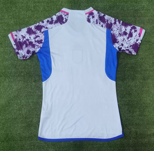 Espagne - Maillot Extérieur Femme 2023 - Blanc , Mauve