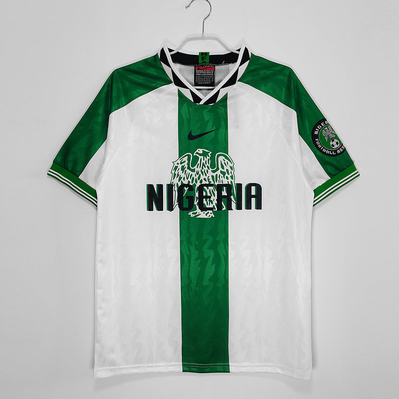 Nigeria - Maillot Retro - Blanc