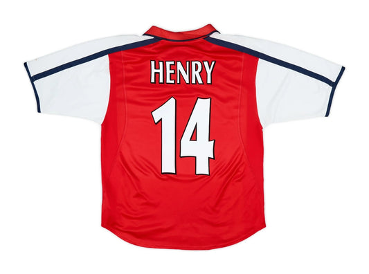 Arsenal - Maillot Rétro - Rouge , Blanc