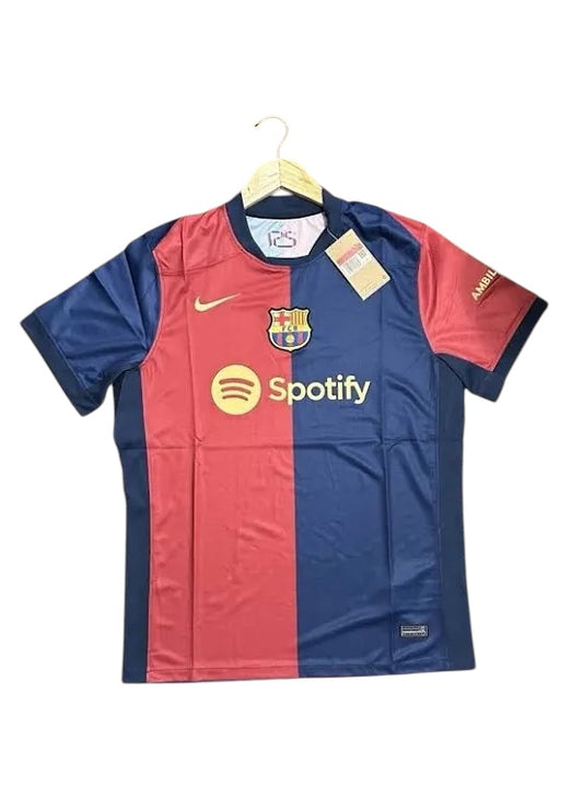 Barcelone - Maillot Domicile 2024-25 - Rouge , Bleu