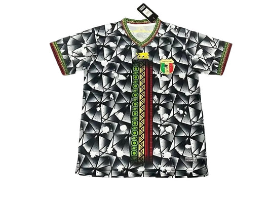 Mali - Maillot Domicile 2023 -  Blanc , Noir