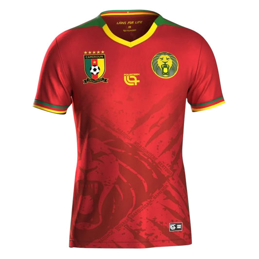 Cameroun - Maillot Domicile 2025 - rouge