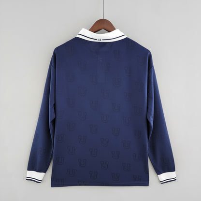 Chili - Maillot Rétro Longue Manche - Bleu
