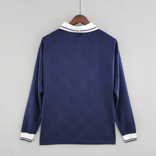 Chili - Maillot Rétro Longue Manche - Bleu