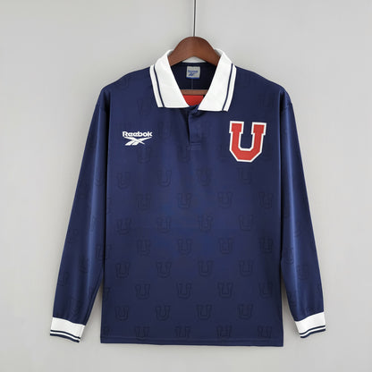 Chili - Maillot Rétro Longue Manche - Bleu