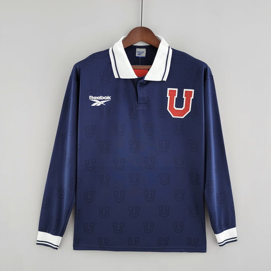 Chili - Maillot Rétro Longue Manche - Bleu