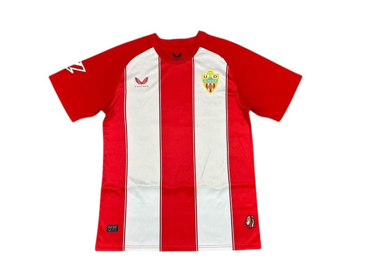 Almeria - Maillot Domicile - Rouge , Blanc