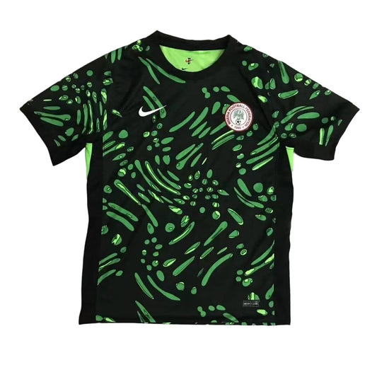 Nigeria - Maillot Domicile 2024 - Noir , Vert