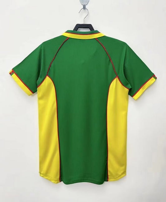 Cameroun - Maillot Rétro - Vert , Jaune
